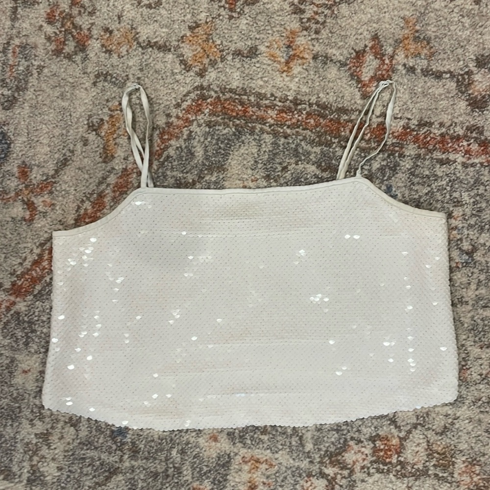 Sequin Crop Top (Part of Set)